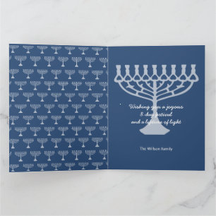 Glada Hanukkah-hälsningar Kort