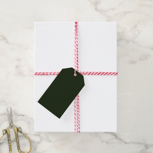 Glada helgdagar jul presentetikett (Med Snöre)