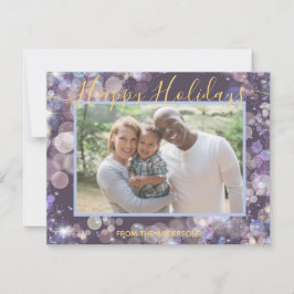 Glada helger din bild och personliga meddelande