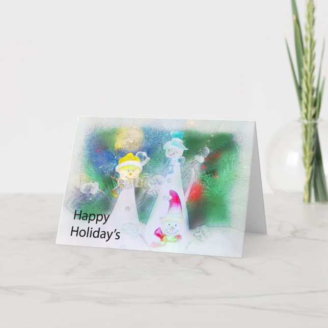 Glada helger helgkort (Framsida)