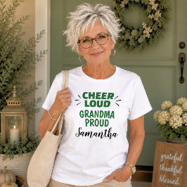 Glada högljudda personliga mormor/moster klagande t shirt