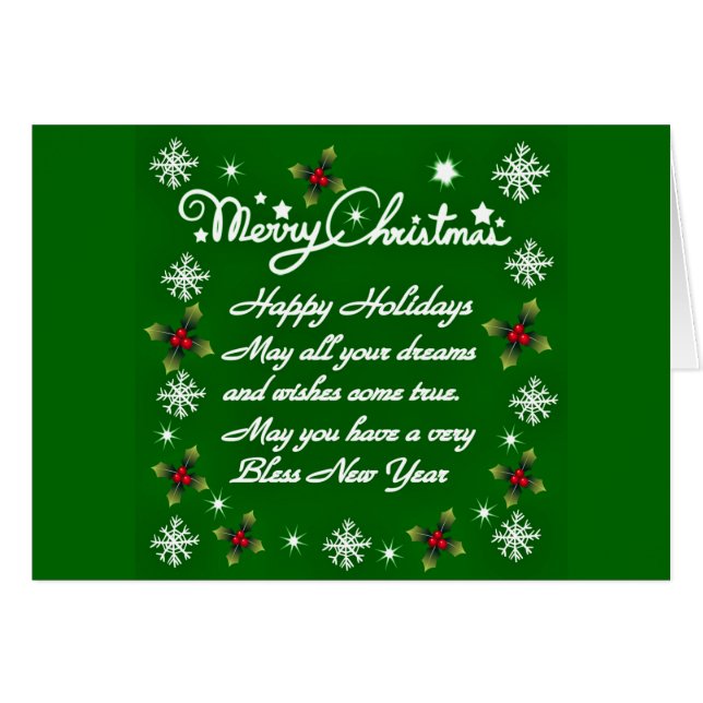 Glada Högtider#4_ Hälsningskort (Framsidan Horizontal)