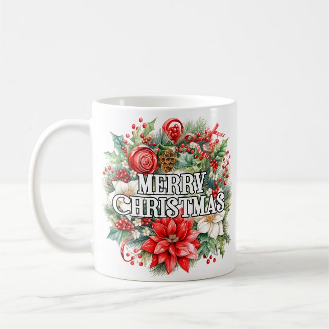 Glada högtider | God jul Kaffemugg (Vänster)