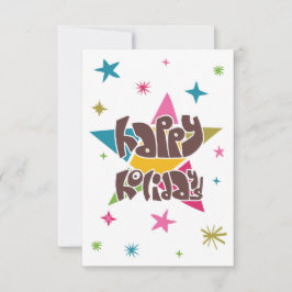 Glada högtider hälsningar. kort