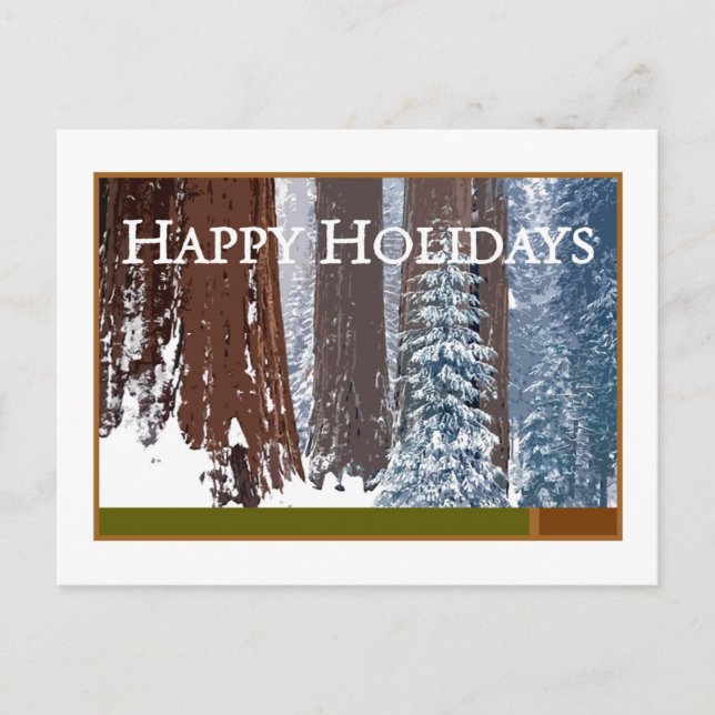 Glada högtider helg vykort (Framsida)