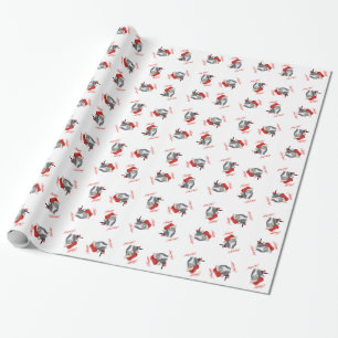 Glada högtider KATT-inslagspapper Presentpapper
