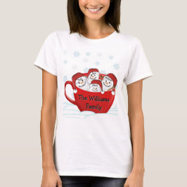 Glada högtider Marshmallow-familj T Shirt
