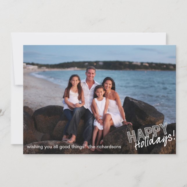 Glada högtider Sketch Julkort (Framsida)