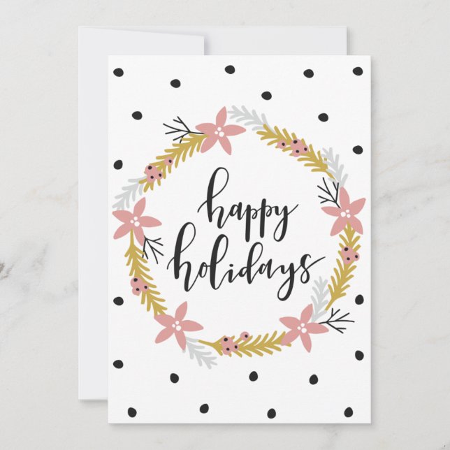 Glada Högtider Skriv Ditt Eget Meddelande (Framsida)