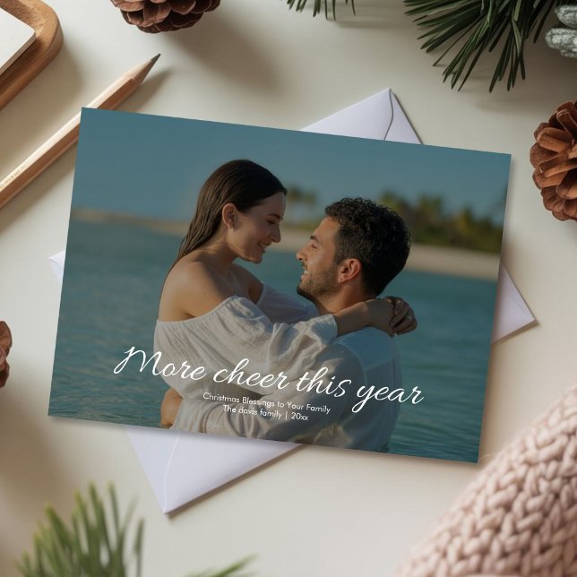 Glada högtider tillsammans – Mer glädje i år Co Julkort (Skapare uppladdad)