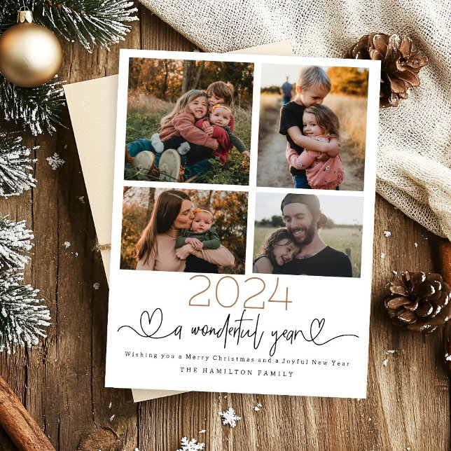 Glada högtider Vinterlöv Julkort (Skapare uppladdad)