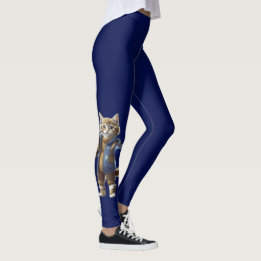 Glada höst alla kattstrumpor  leggings