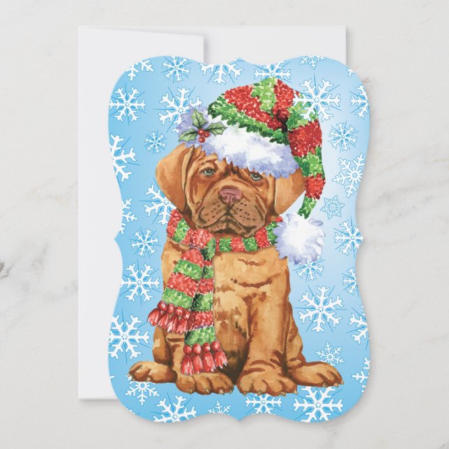 Glada Howlidays Dogue Julkort (Framsida)
