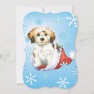 Glada Howlidays Havanese Julkort