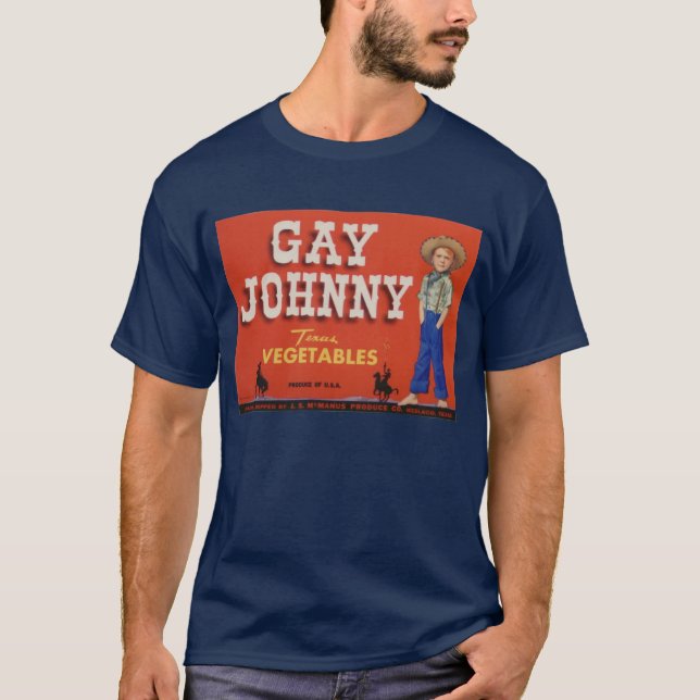 Glada Johnny Vegs T-shirt (Framsida)