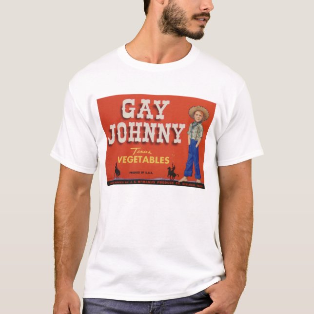 Glada Johnny Vegs Tee (Framsida)