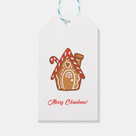 Glada jul presenttaggar presentetikett