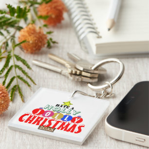 Glada julgransornament Initial
