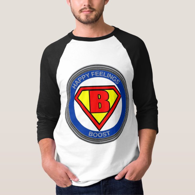 Glada Känslor Boost -Kläder T Shirt (Framsida)