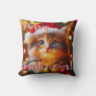 Glada kattjul! Katt Kudde