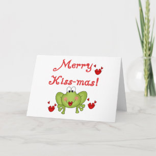 Glada Kissmas Helgkort