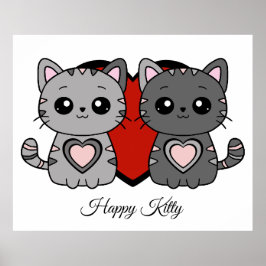 Glada Kitty 1 Poster