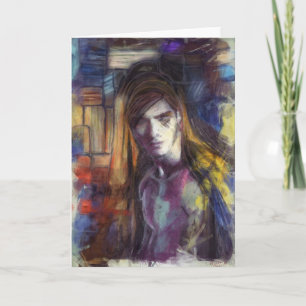 Glada konstkort helgkort