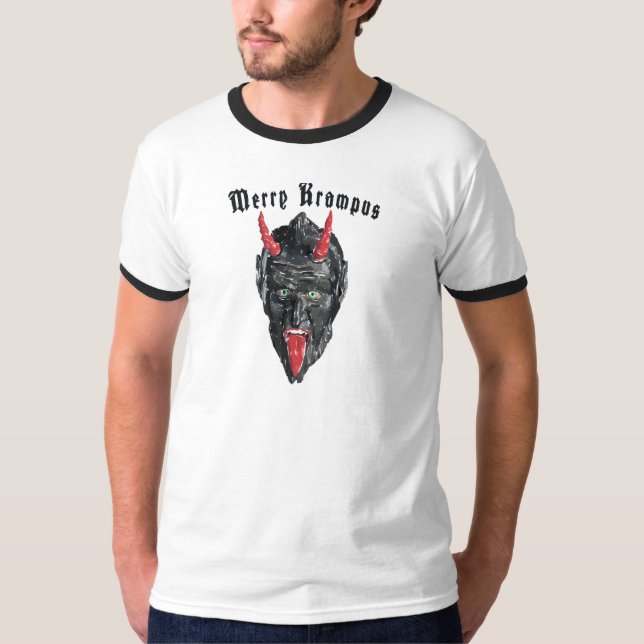Glada Krampus T Shirt (Framsida)