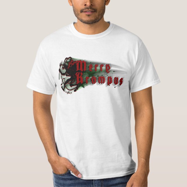 Glada Krampus T-shirt (Framsida)