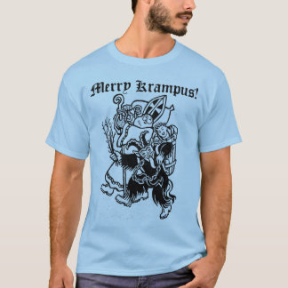 Glada Krampus! Utslagsplats. Rolig julT-tröja Tee