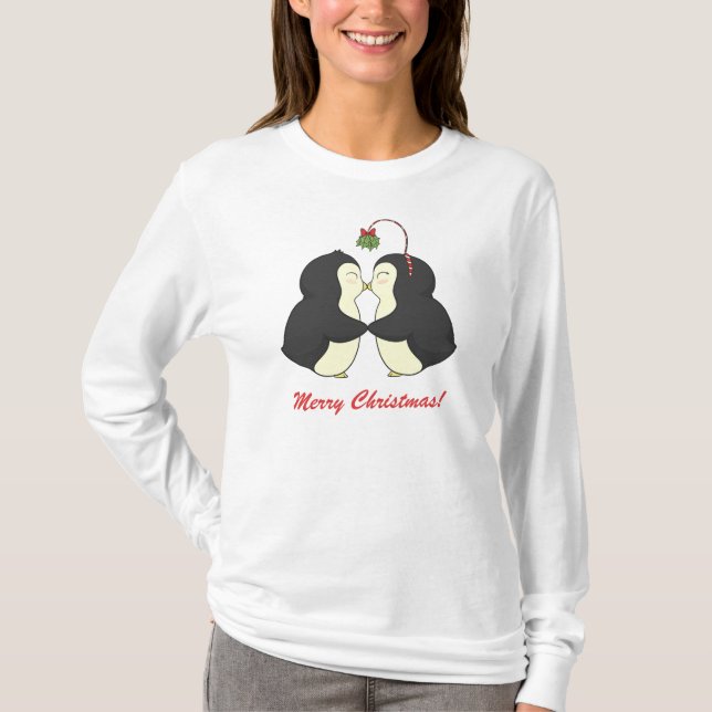 Glada lite pingvin tee shirt (Framsida)