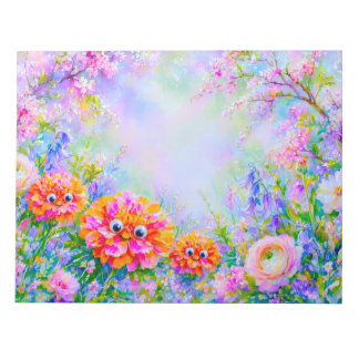 Glada marigold-block anteckningsbok anteckningsblock