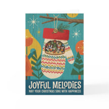 Glada melodier julhandskegruß