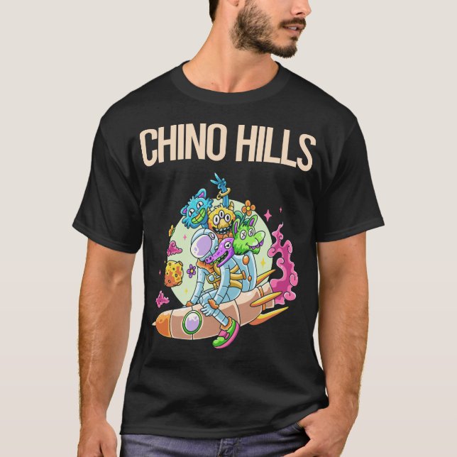Glada monster - Chino Hills T Shirt (Framsida)
