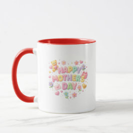 Glada mors dag - Bubble Bear Mugg