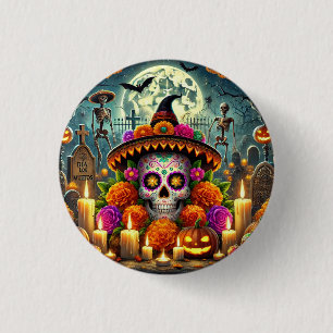 Glada Musdunkar Halloween Knapp