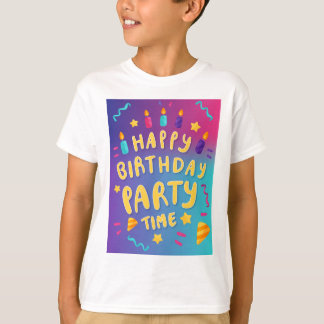 Glada Ögonblick, Färgglada Konfetti: Grattis på Fö T Shirt