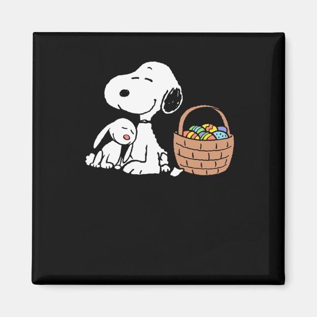 Glada påsken Peanuts  Magnet (Framsidan)