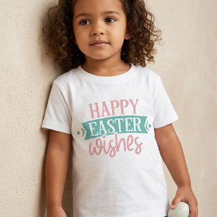 Glada påskönskningar Påsk T-Shirt för barn