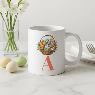 Glada påskvår-momenten varma klippet morgoncitat jumbo mugg