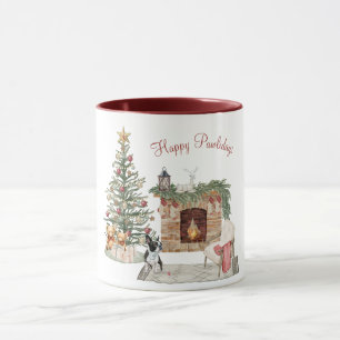 Glada Pawlidays Hund Design- Boston Terrier Mugg