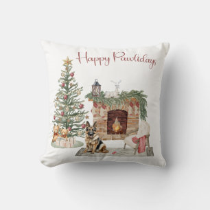 Glada Pawlidays Hund Design- Tysk Schäferhund Kudde