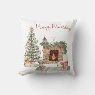 Glada Pawlidays Hunddesign - Cavapoo Kudde