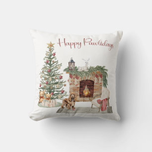 Glada Pawlidays Hunddesign - Cocker Spaniel Kudde