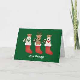 Glada Pawlidays Welsh Wire Fox Terrier Hundar Kort