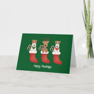 Glada Pawlidays Welsh Wire Fox Terrier Hundar Kort