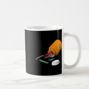 Glada Piller Skateboard Roligt Skater Kärlek Skate Kaffemugg