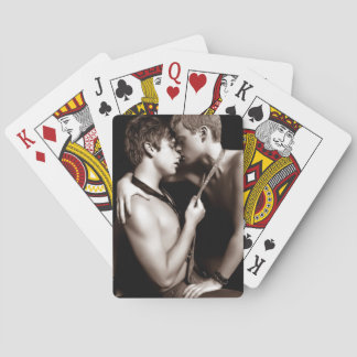 glada pojkekärlekkort spel kort