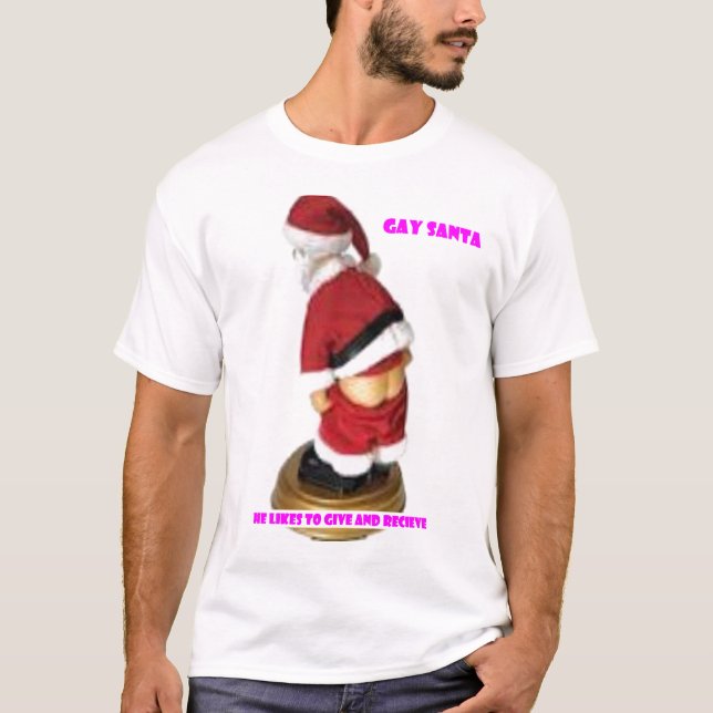 glada santa 3 tröja (Framsida)