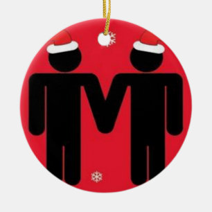 Glada Santas Julgransprydnad Keramik